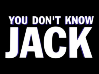 You Don't Know Jack Mock 2 title screen for Playstation